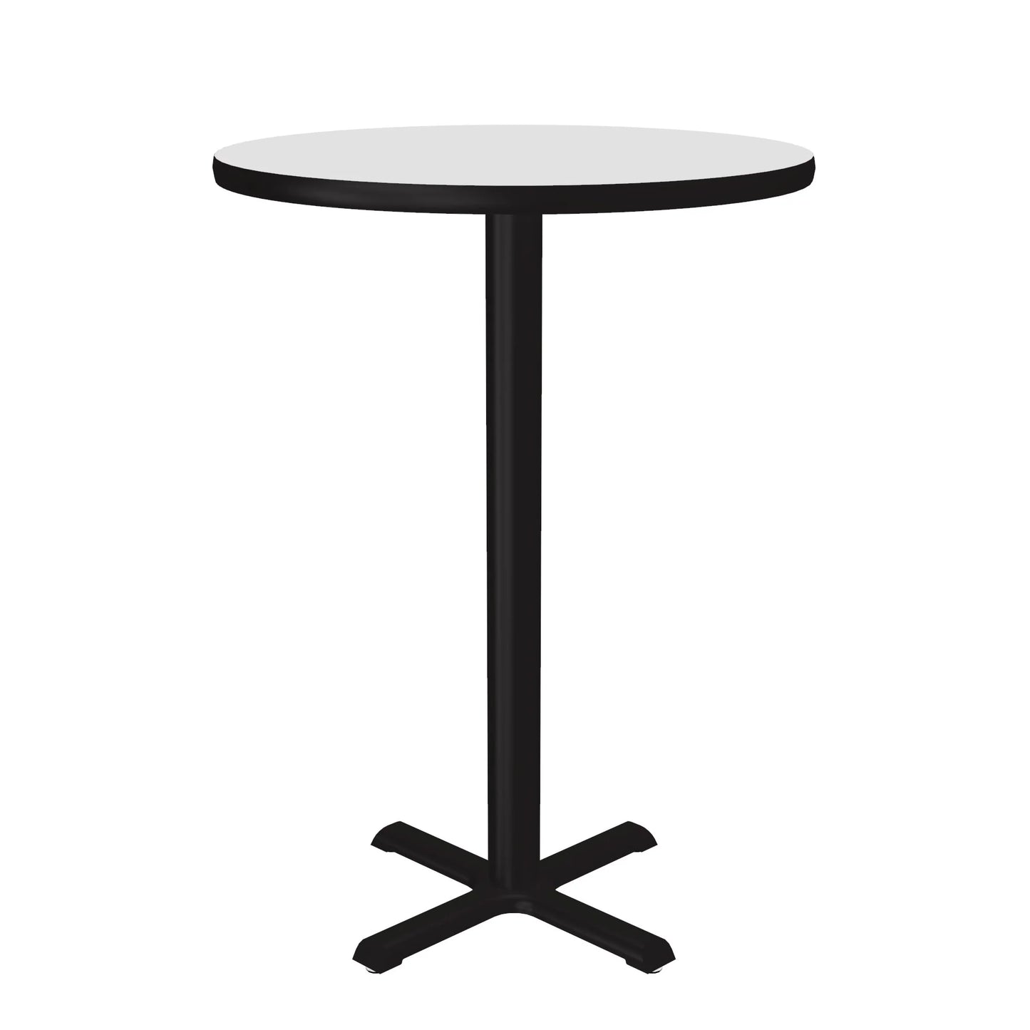 Round Stool/Standing Height Café & Breakroom Table High-Pressure Laminate