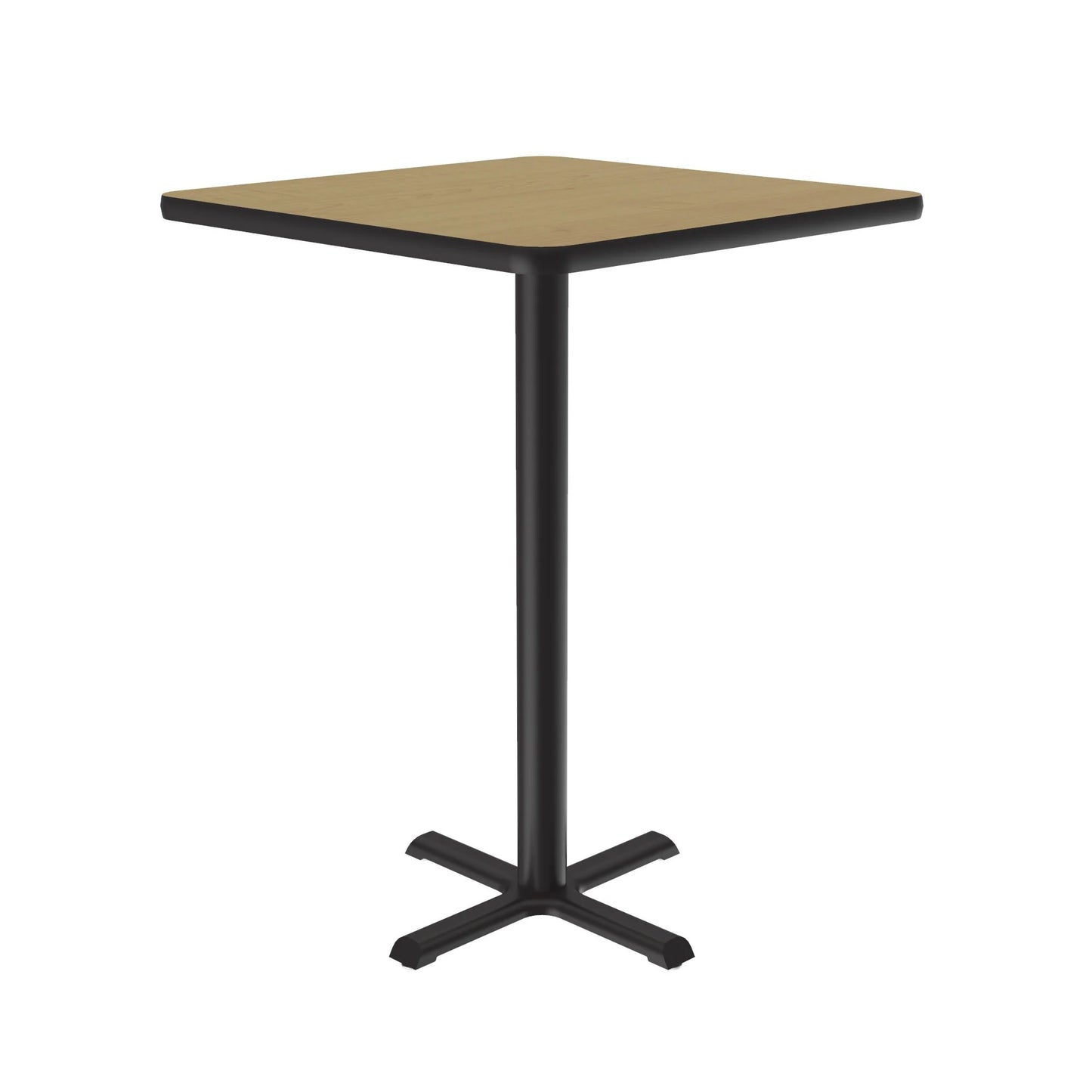 Square Stool/Standing Height Café & Breakroom Table High-Pressure Laminate