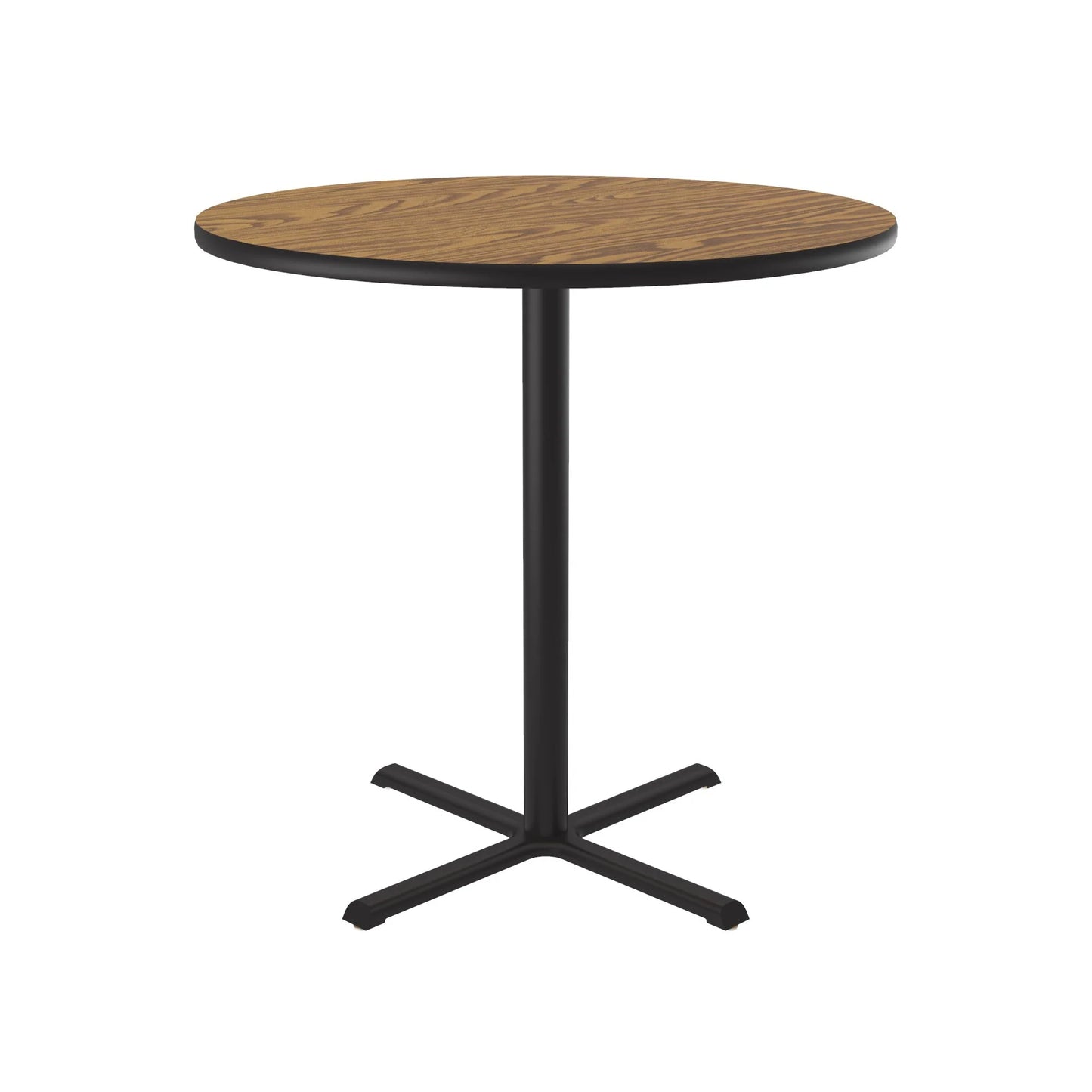 Round Stool/Standing Height Café & Breakroom Table Thermal Fused Laminate