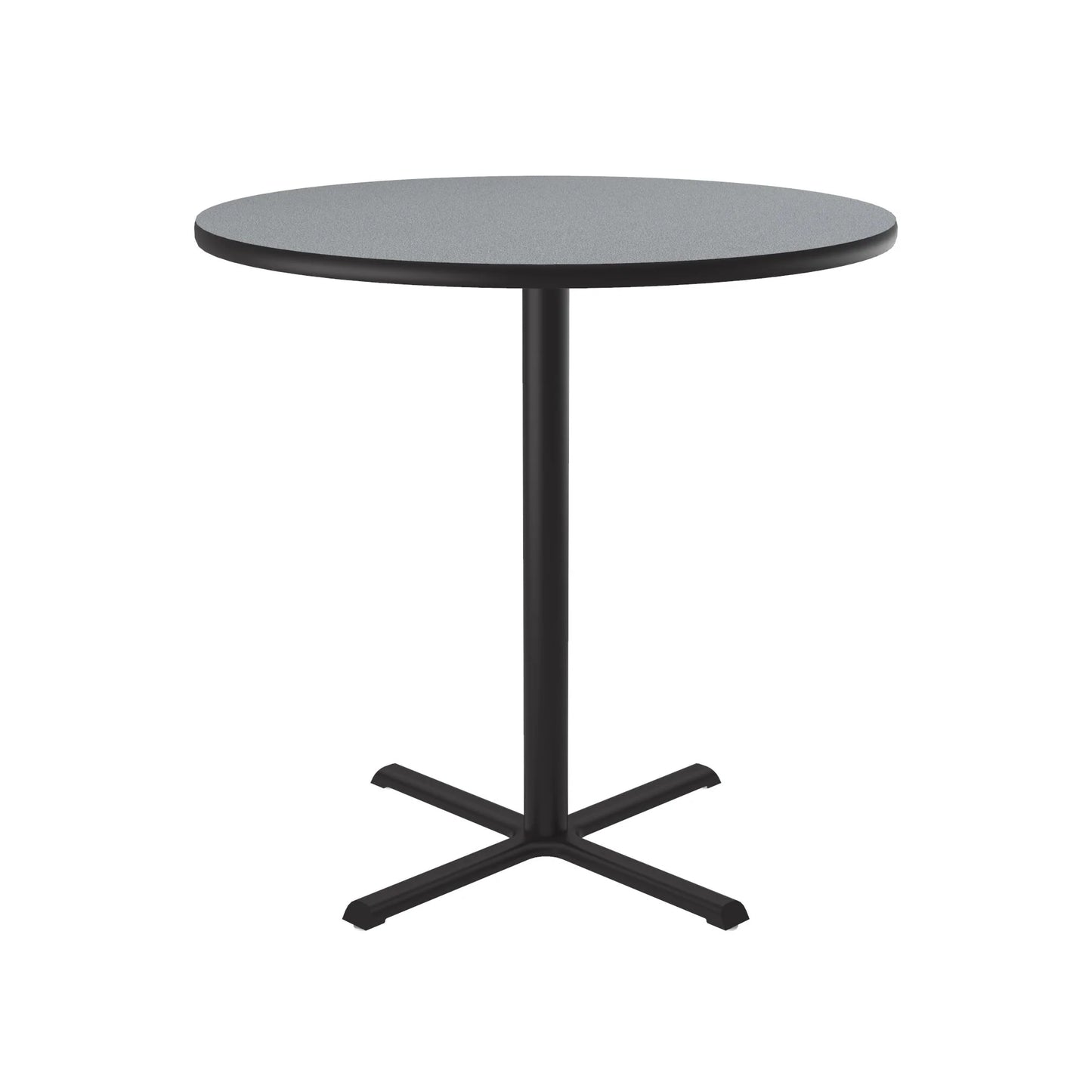 Round Stool/Standing Height Café & Breakroom Table Thermal Fused Laminate