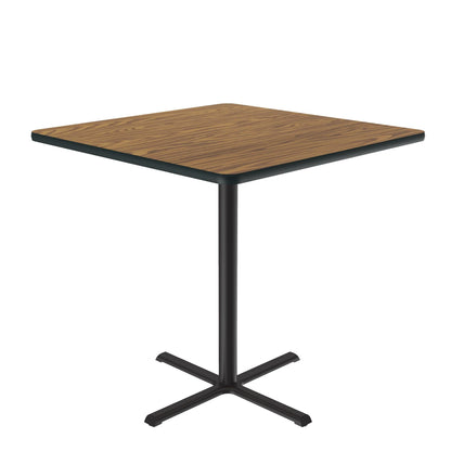 Square Stool/Standing Height Café & Breakroom Table Thermal Fused Laminate