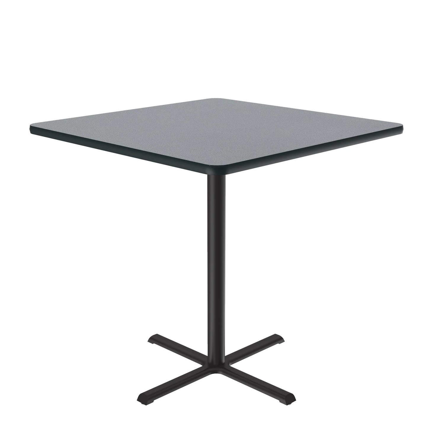 Square Stool/Standing Height Café & Breakroom Table Thermal Fused Laminate