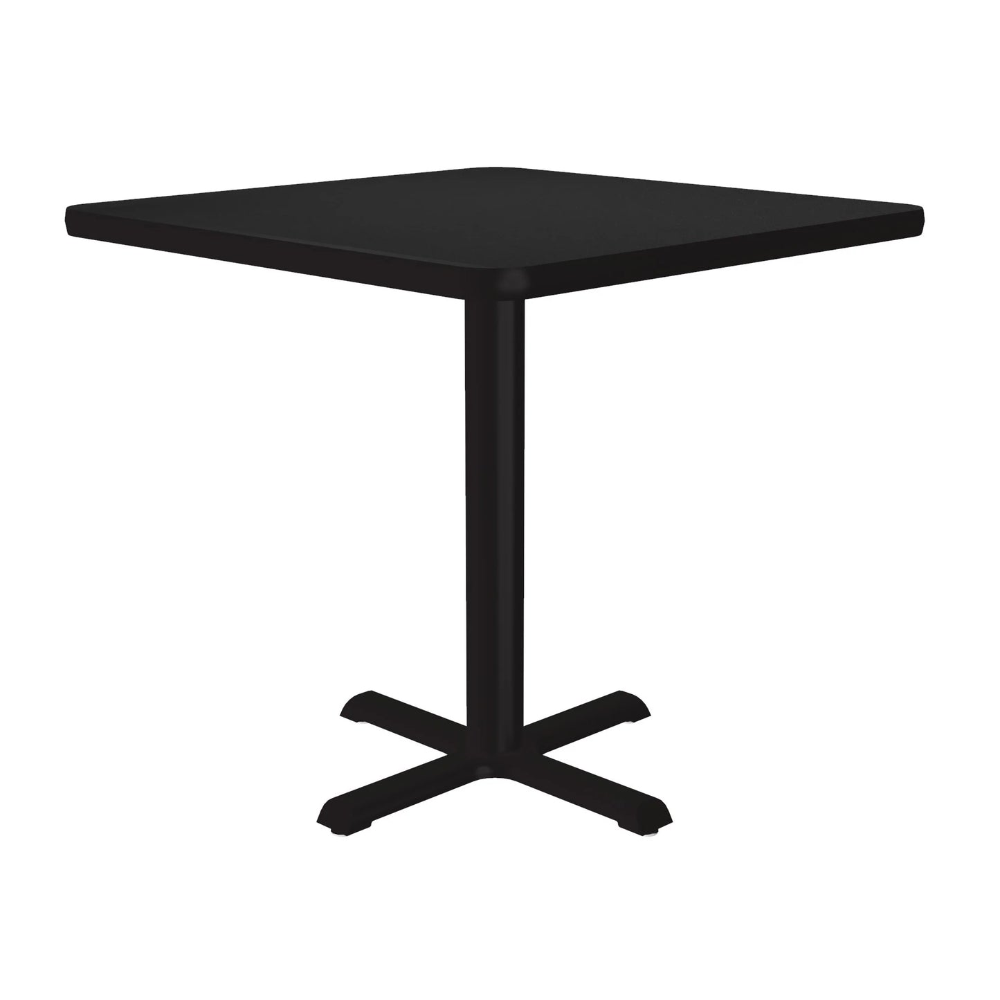 Square Table Height Café & Breakroom Table Thermal Fused Laminate