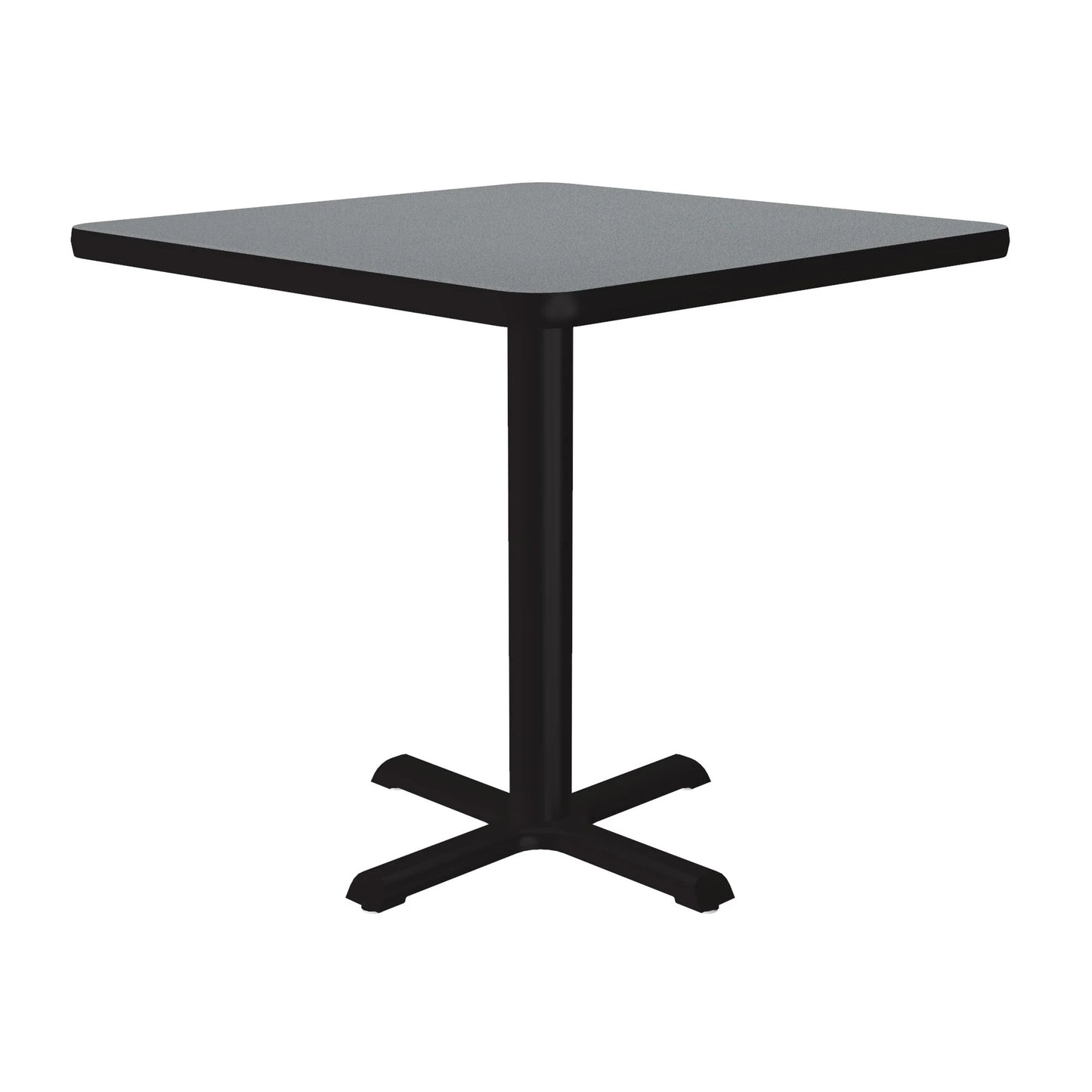 Square Table Height Café & Breakroom Table Thermal Fused Laminate