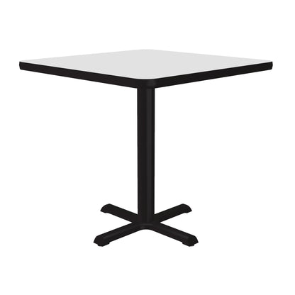 Square Table Height Café & Breakroom Table High-Pressure Laminate