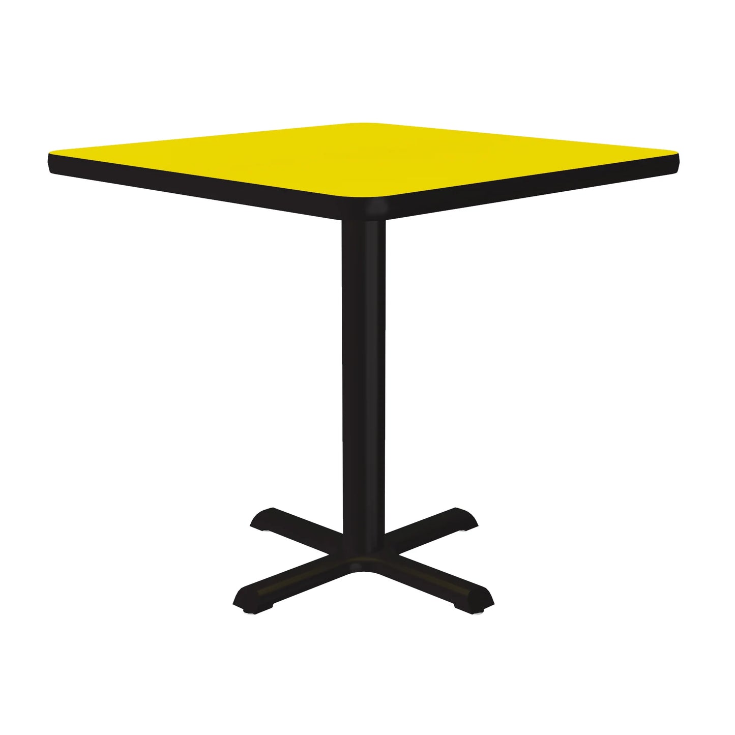 Square Table Height Café & Breakroom Table High-Pressure Laminate