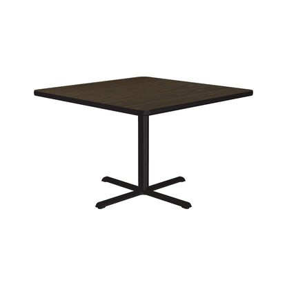 Square Table Height Café & Breakroom Table Thermal Fused Laminate