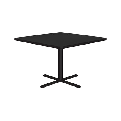 Square Table Height Café & Breakroom Table Thermal Fused Laminate