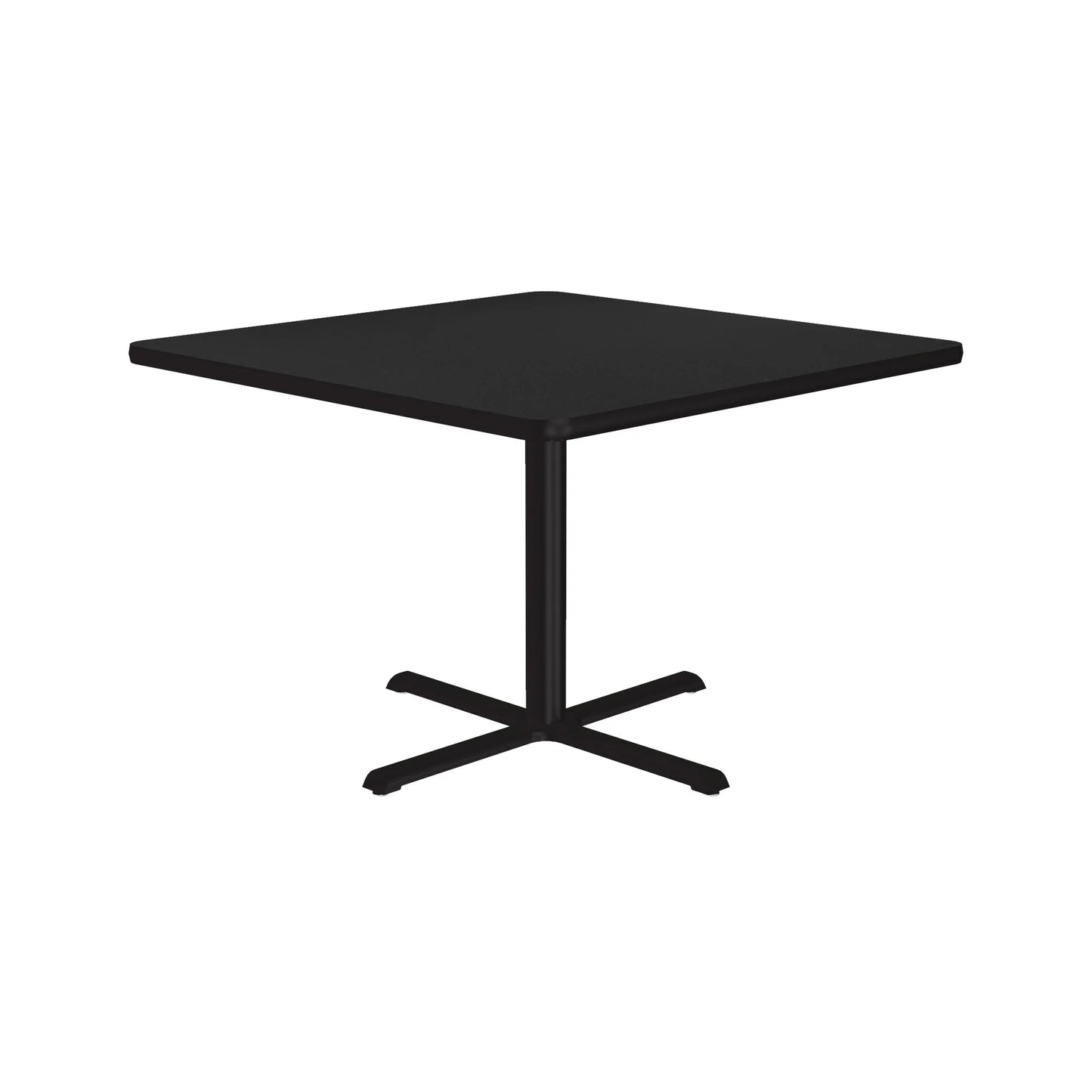 Square Table Height Café & Breakroom Table Thermal Fused Laminate