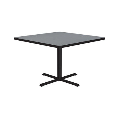 Square Table Height Café & Breakroom Table Thermal Fused Laminate