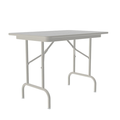 Keyboard Height Folding Tables Thermal Fused Laminate