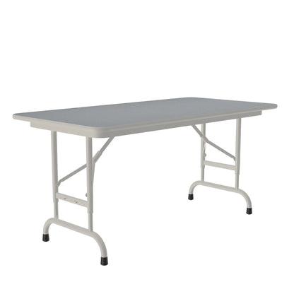 Thermal Fused Laminate Folding Tables Adjustable Height