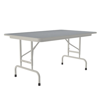 Thermal Fused Laminate Folding Tables Adjustable Height