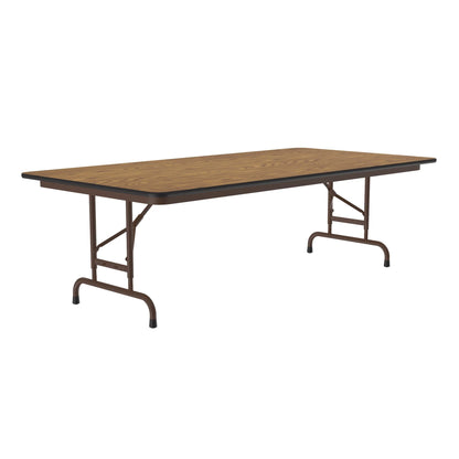 Thermal Fused Laminate Folding Tables Adjustable Height