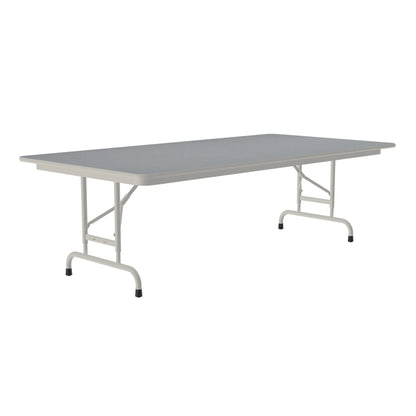 Thermal Fused Laminate Folding Tables Adjustable Height