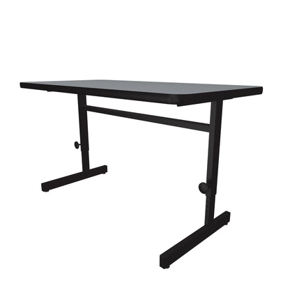 Adjustable Height Work Station And Student Desk Econoline Melamine