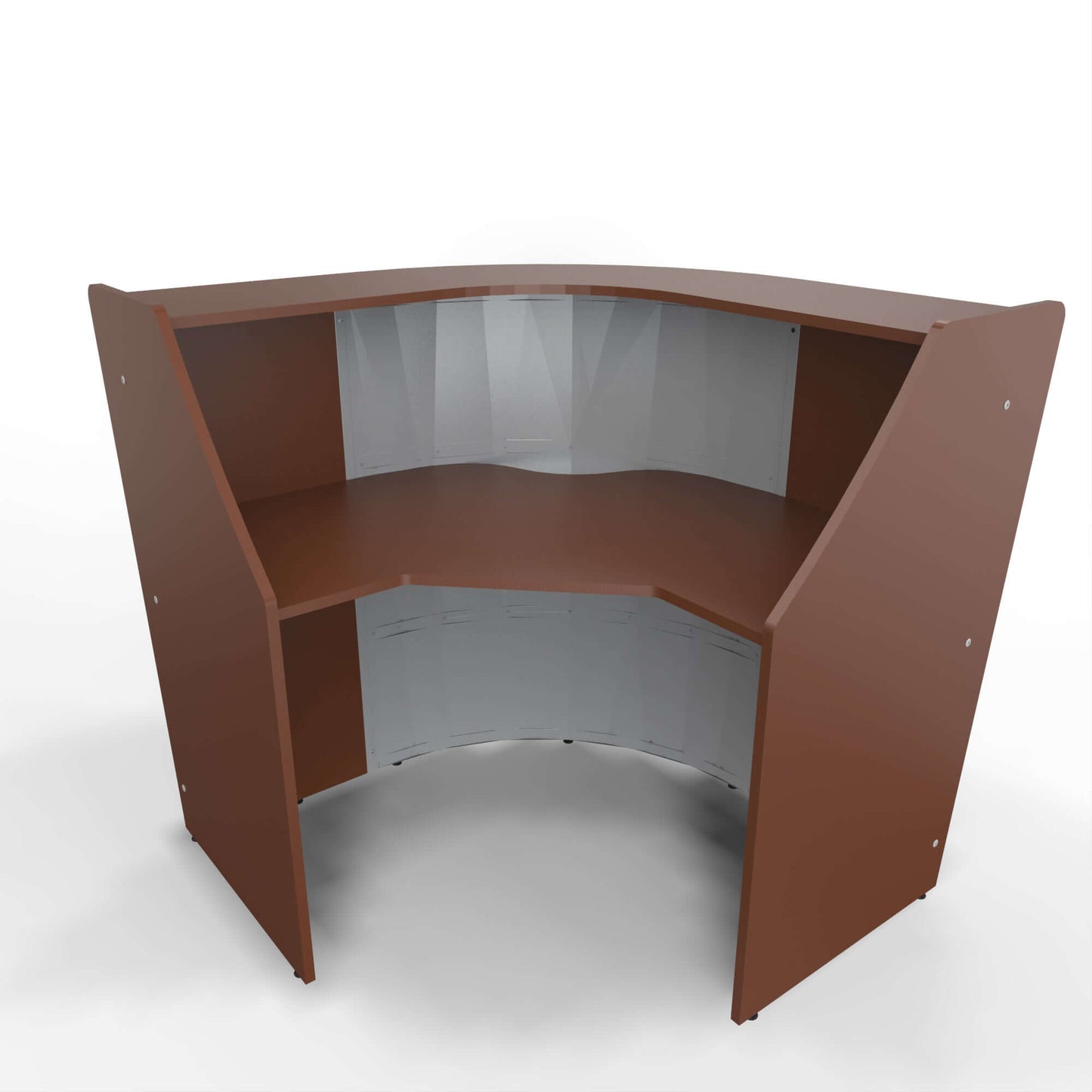 Linea Italia Corner Reception Desk Single Unit