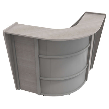 Linea Italia Corner Reception Desk Single Unit