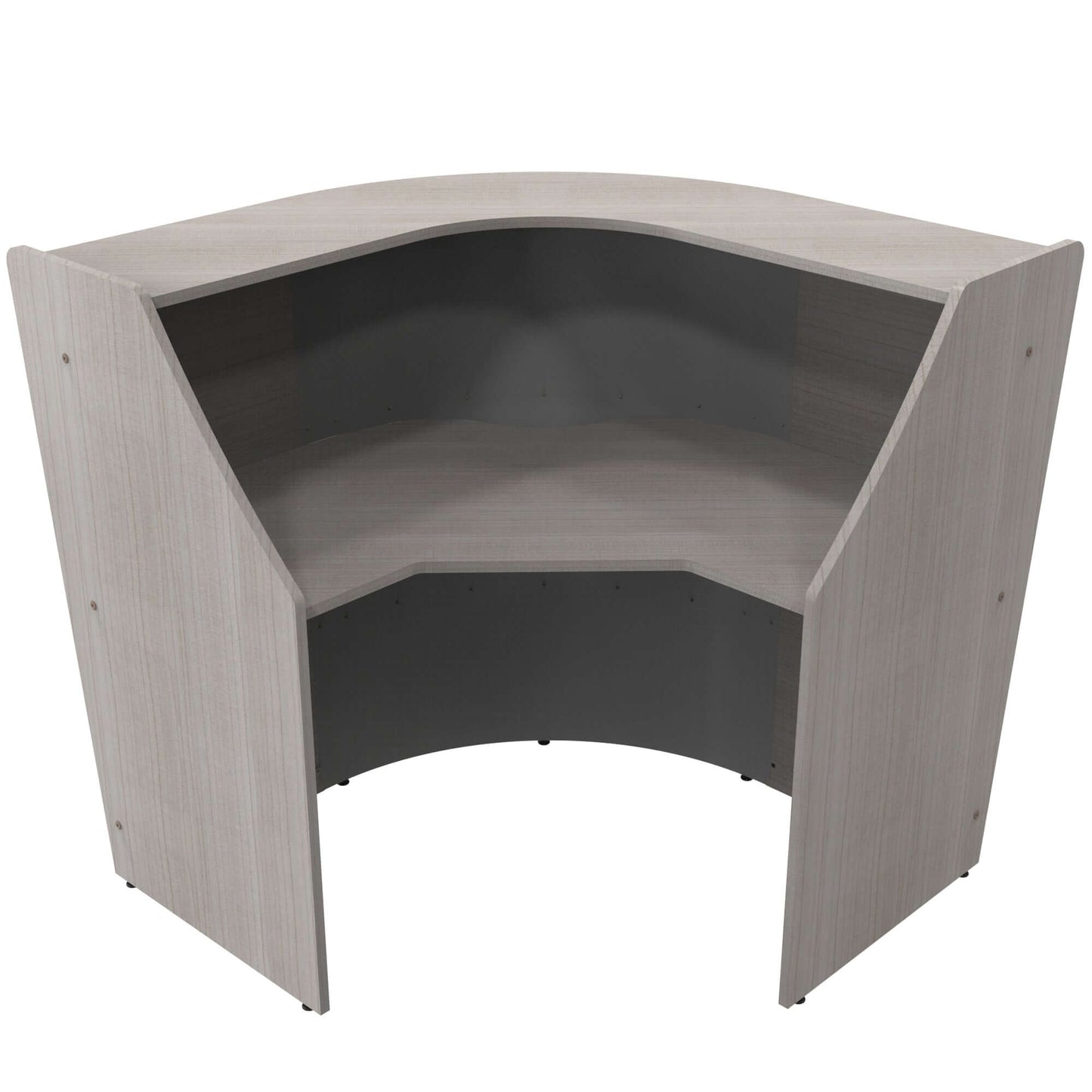 Linea Italia Corner Reception Desk Single Unit