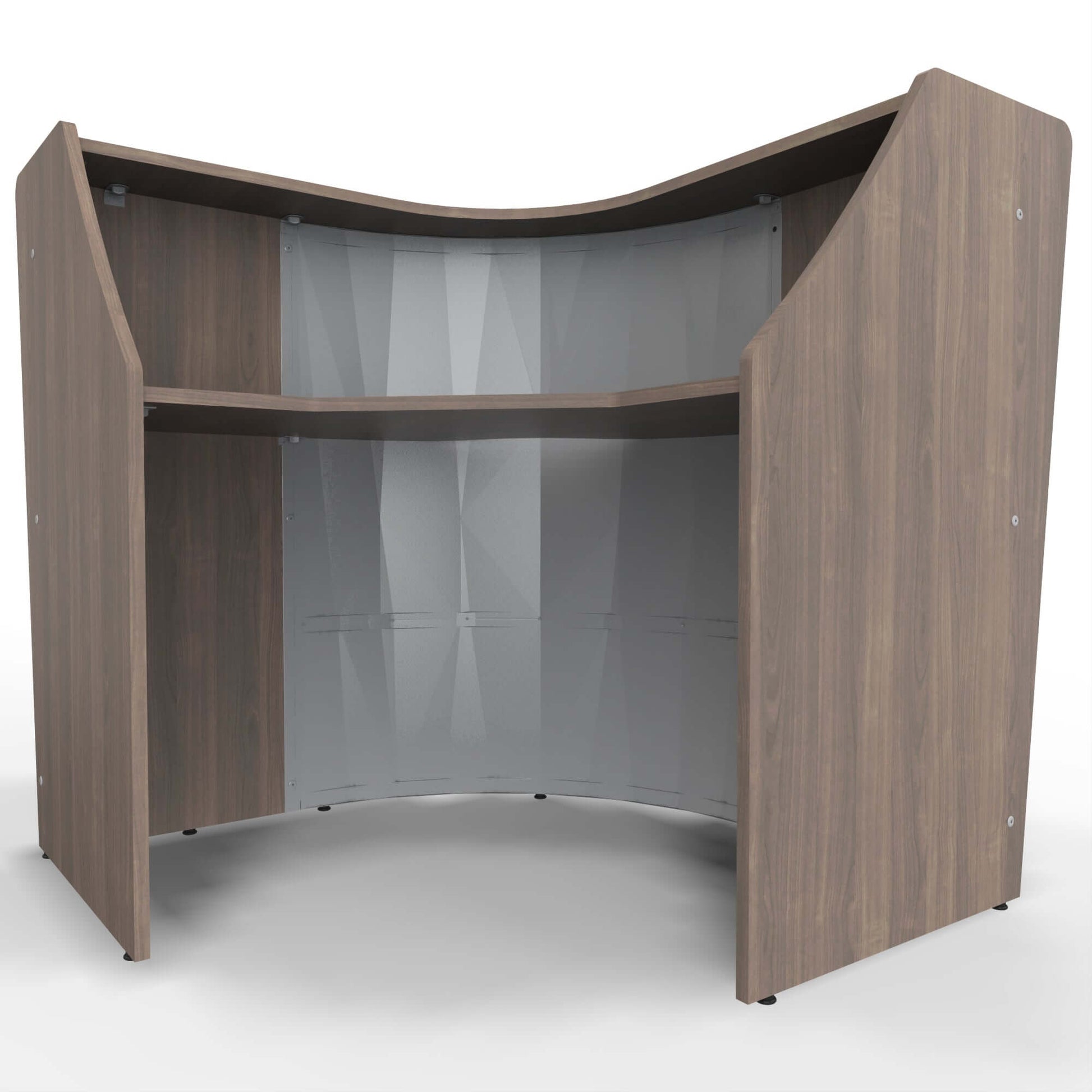 Linea Italia Corner Reception Desk Single Unit