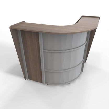 Linea Italia Corner Reception Desk Single Unit