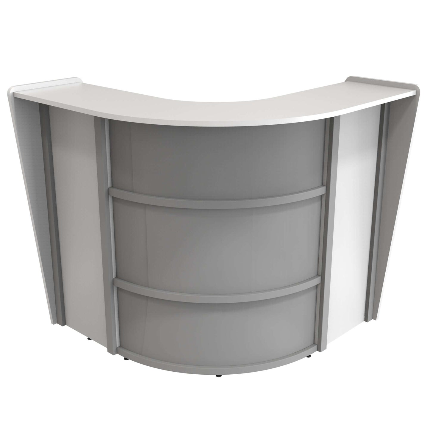 Linea Italia Corner Reception Desk Single Unit