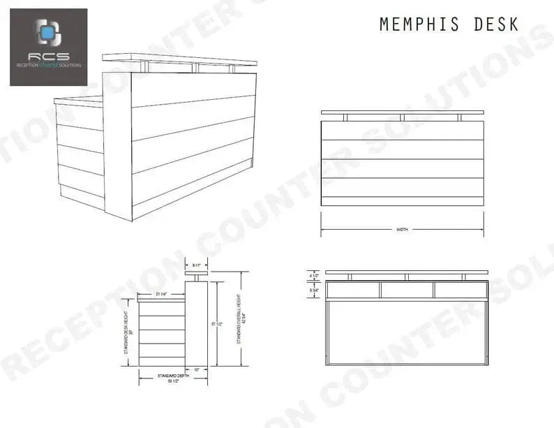 Reception Counter Solutions White Washed Memphis Reception Desk - Reclaimed Wood Reception Desk- Rustic Reception Desk