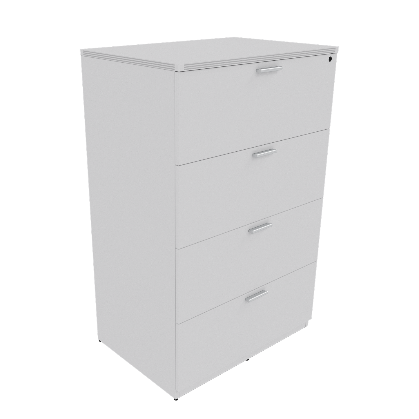 Kai Line Lateral File with 4 Drawers