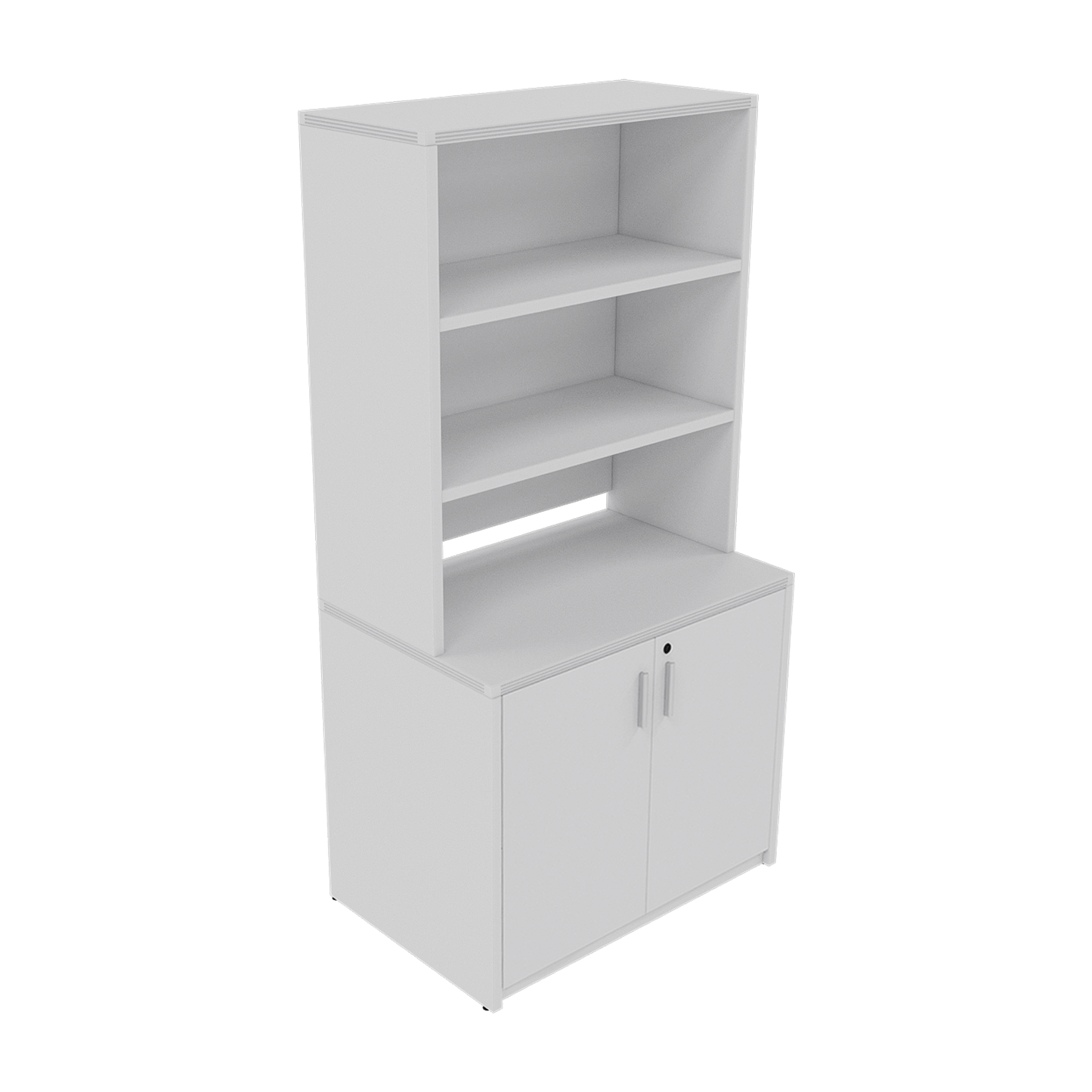 Kai Line Open Hutch Storage Cabinet