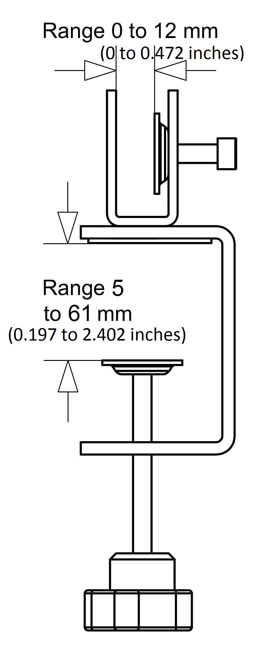 Boss Bracket/Hardware For Plexiglass Panel (1 set/2 pieces)