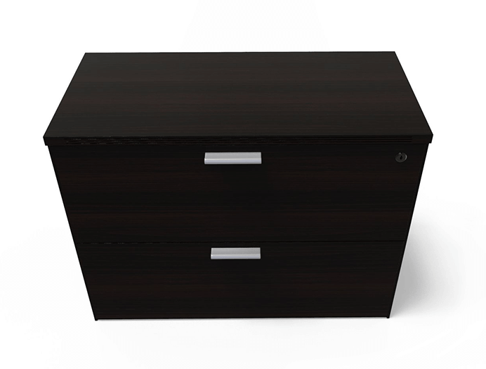 Kai Line Lateral File with 2 Drawers