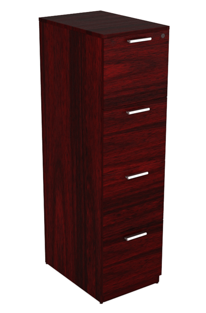 Kai Line Storage Vertical File with 4 Drawers