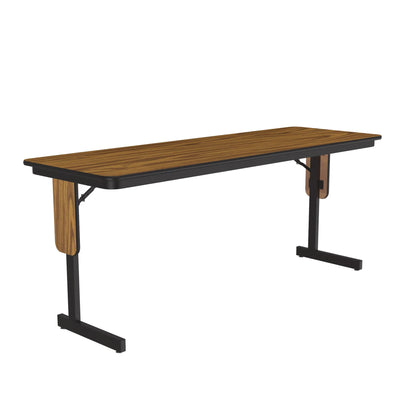 Panel Leg Folding Seminar Table Thermal Fused Laminate