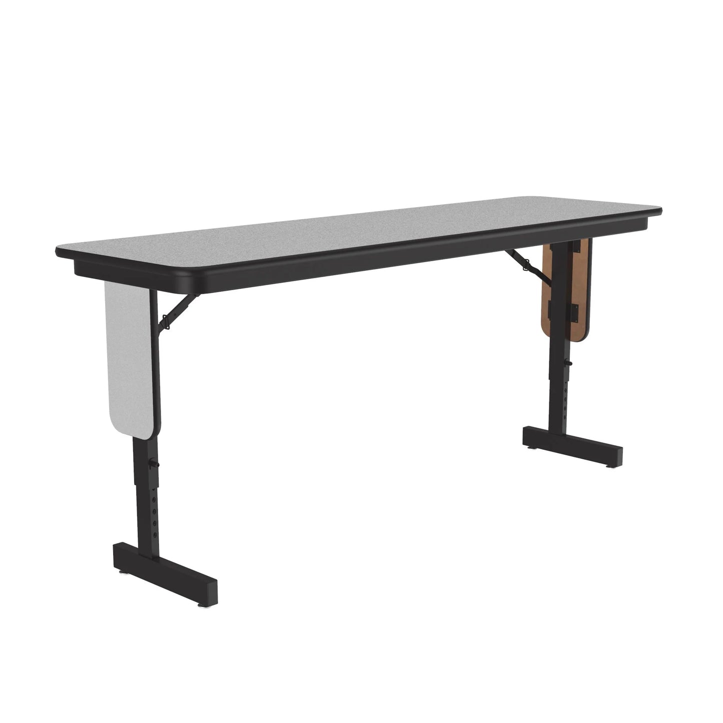 Panel Leg Folding Seminar Table - Adjustable Height- High-Pressure Laminate