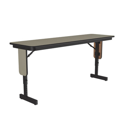 Panel Leg Folding Seminar Table - Adjustable Height- High-Pressure Laminate