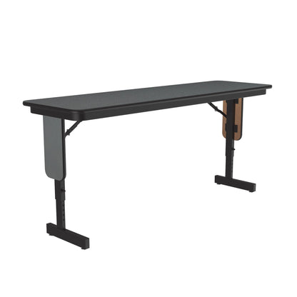 Panel Leg Folding Seminar Table - Adjustable Height- High-Pressure Laminate