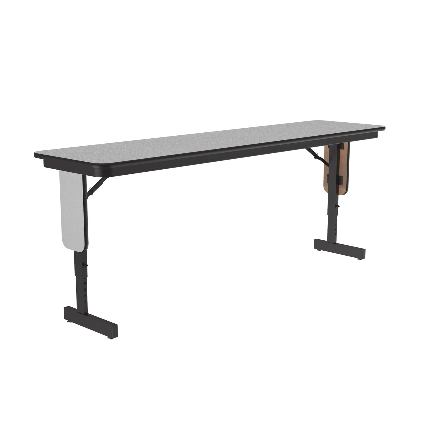 Panel Leg Folding Seminar Table - Adjustable Height- Thermal Fused Laminate