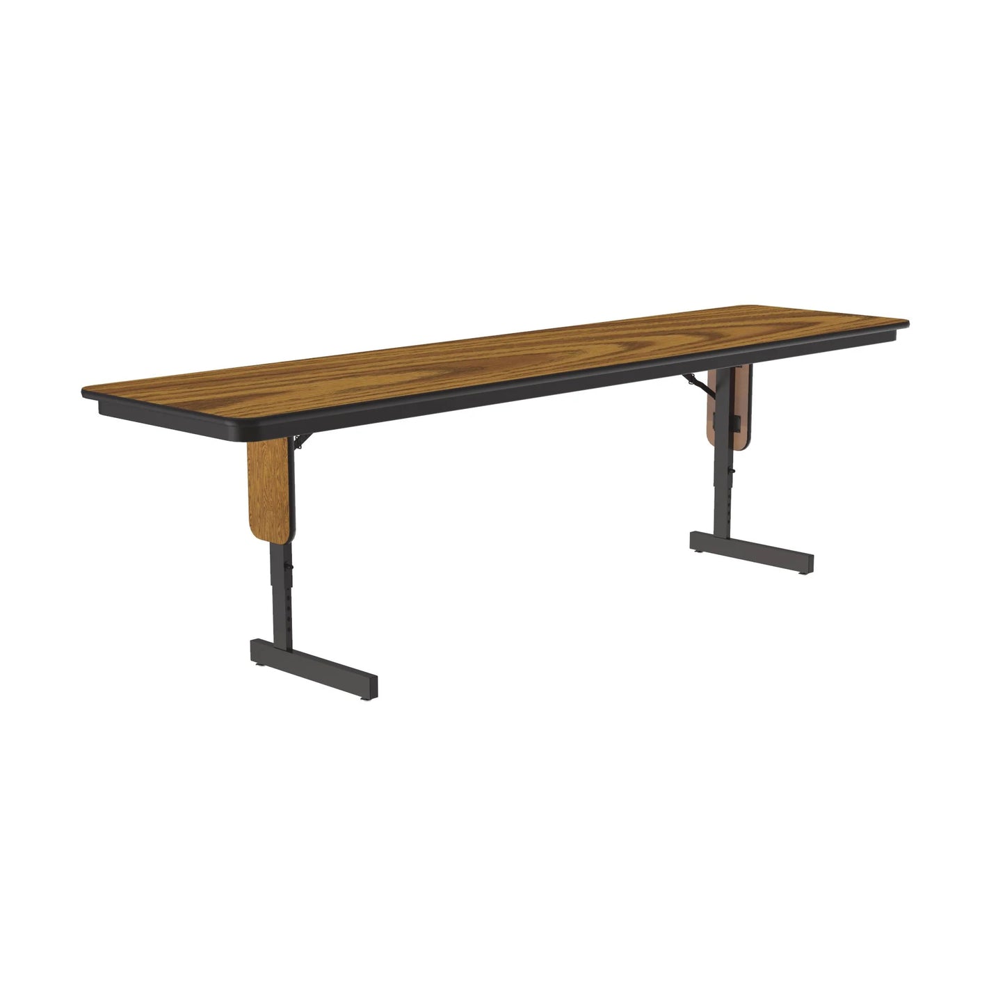 Panel Leg Folding Seminar Table - Adjustable Height- High-Pressure Laminate