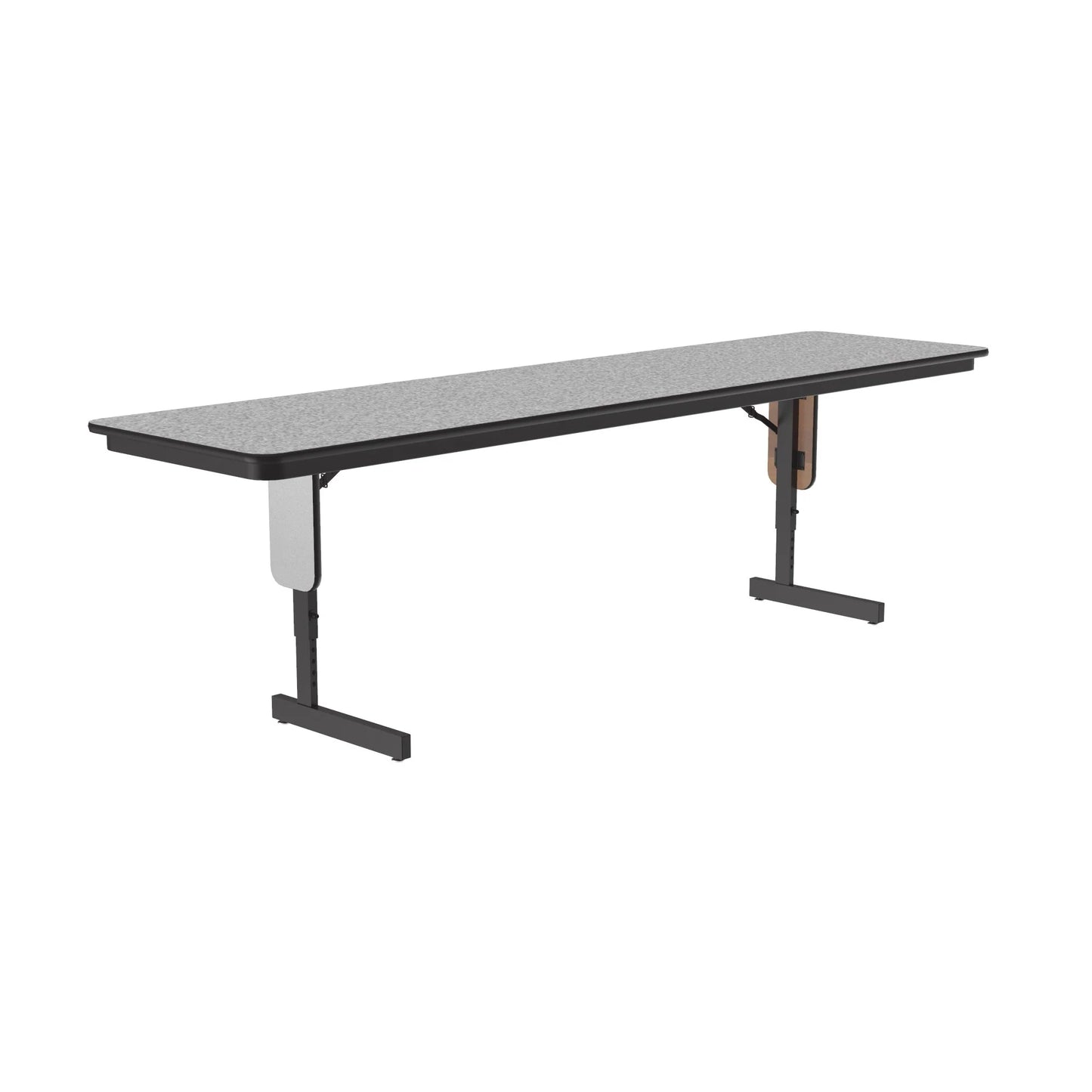 Panel Leg Folding Seminar Table - Adjustable Height- Thermal Fused Laminate