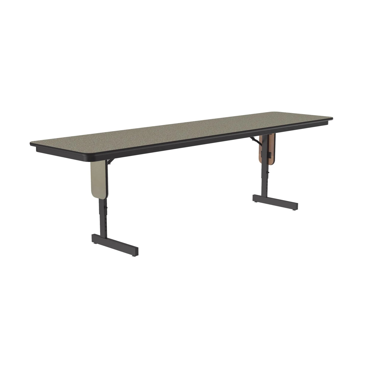 Panel Leg Folding Seminar Table - Adjustable Height- High-Pressure Laminate