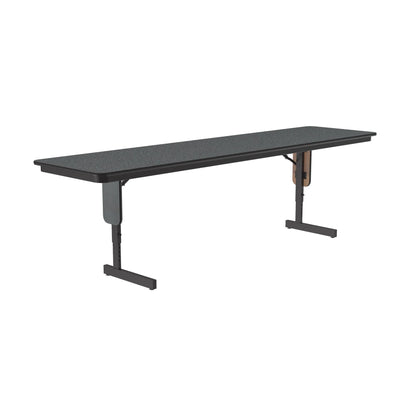 Panel Leg Folding Seminar Table - Adjustable Height- High-Pressure Laminate