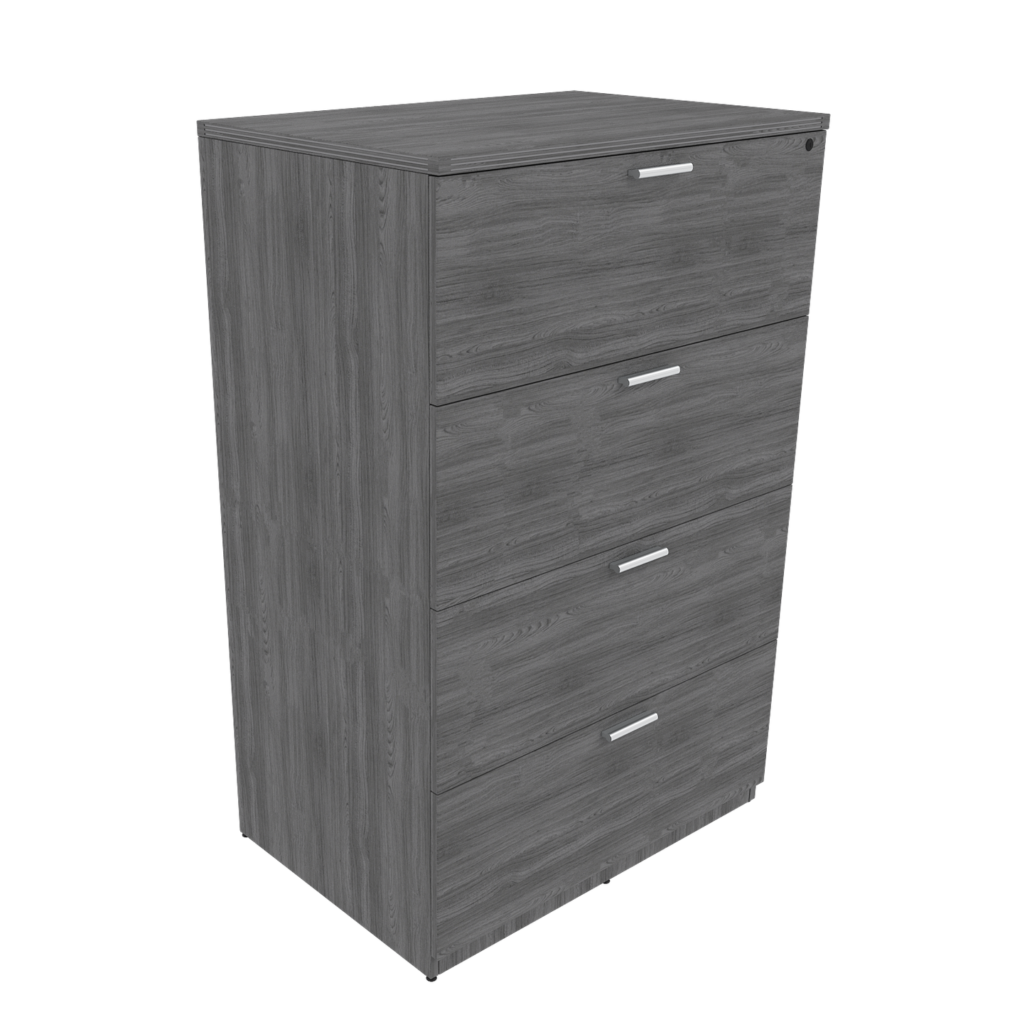 Kai Line Lateral File with 4 Drawers