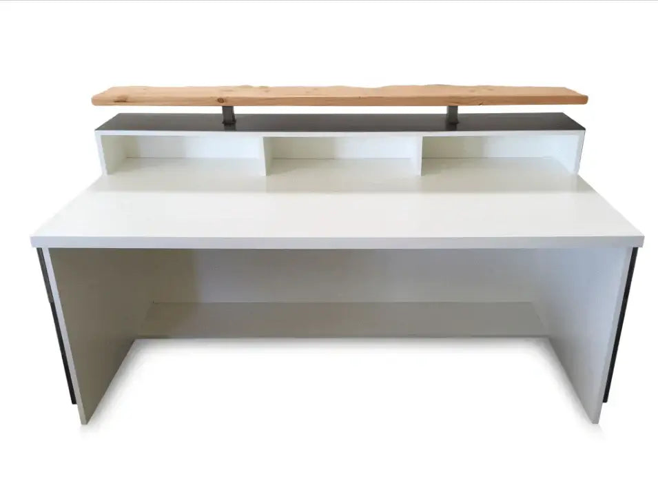 Reception Counter Solutions White Memphis Reception Desk