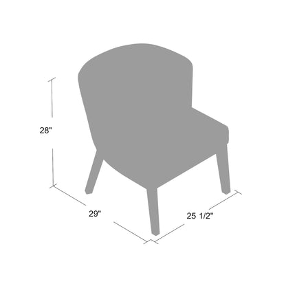 Boss Ava guest, accent or dining chair – Black