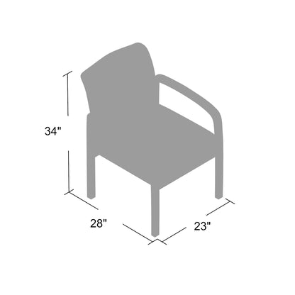 Boss NTR (No Tools Required) guest, accent or dining chair