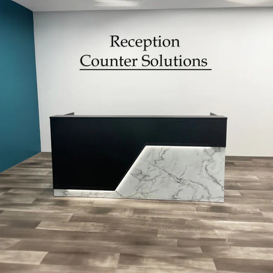 Reception Counter Solutions Miami Reception Desk Calcutta Finish