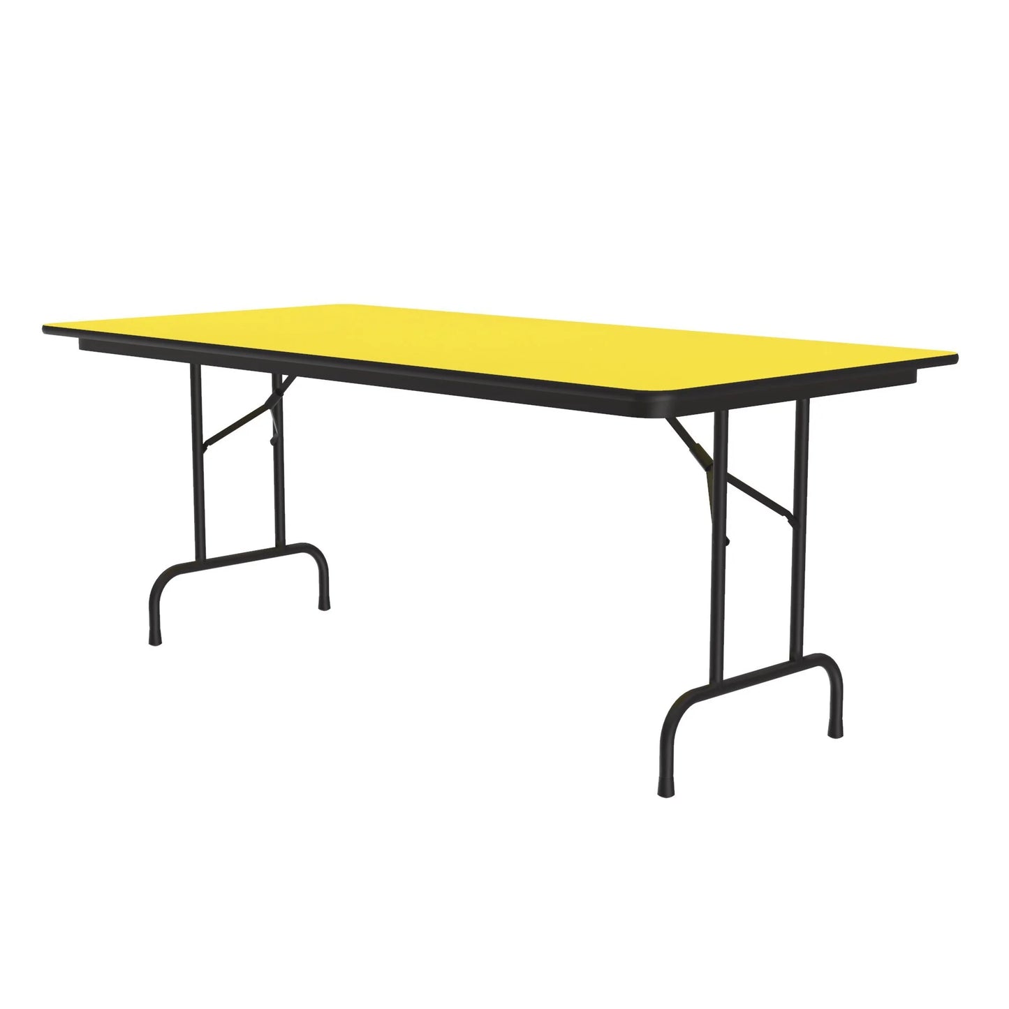 Commercial High-Pressure Folding Tables, Standard Height-High Intensity Colors