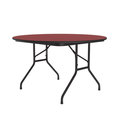 Commercial High-Pressure Folding Tables, Standard Height-High Intensity Colors