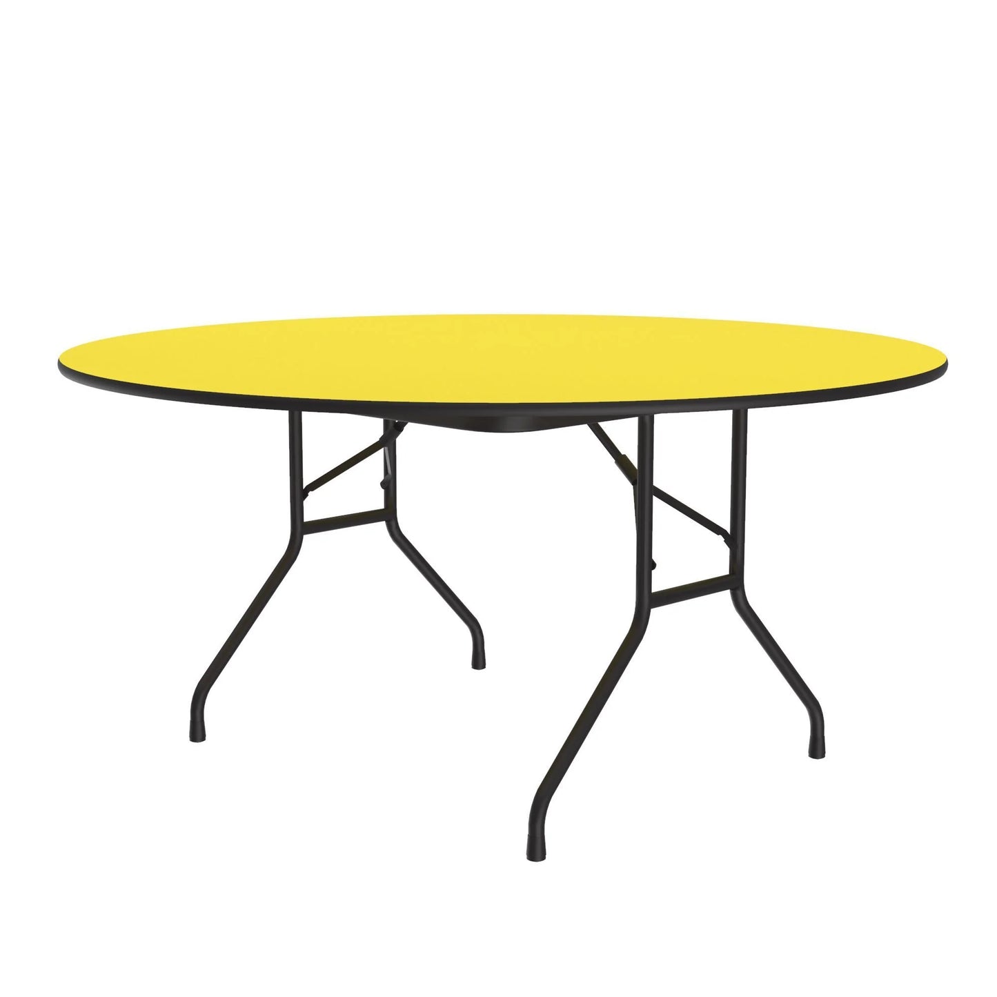 Commercial High-Pressure Folding Tables, Standard Height-High Intensity Colors