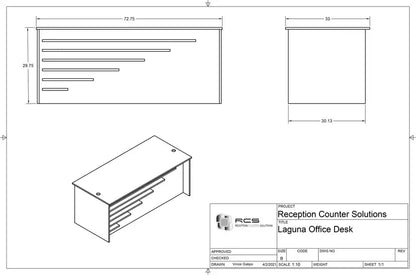 Reception Counter Solutions Laguna Office Desk